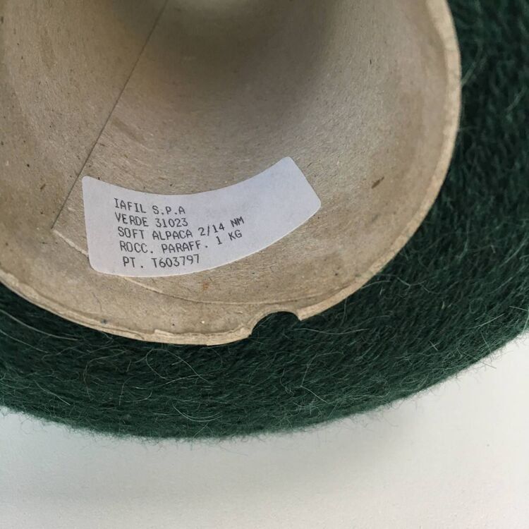 Soft  Alpaca col.Verde 31023