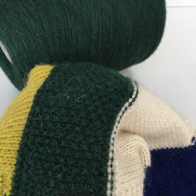 Soft  Alpaca col.Verde 31023